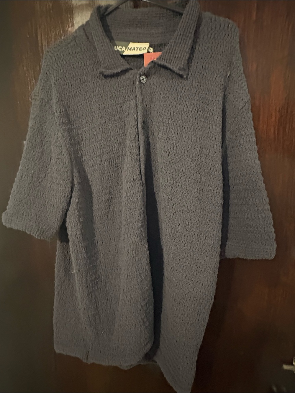 Bundle 3 for $25. NWT Luca Mateo Men's Short-Sleeve Textured Polo